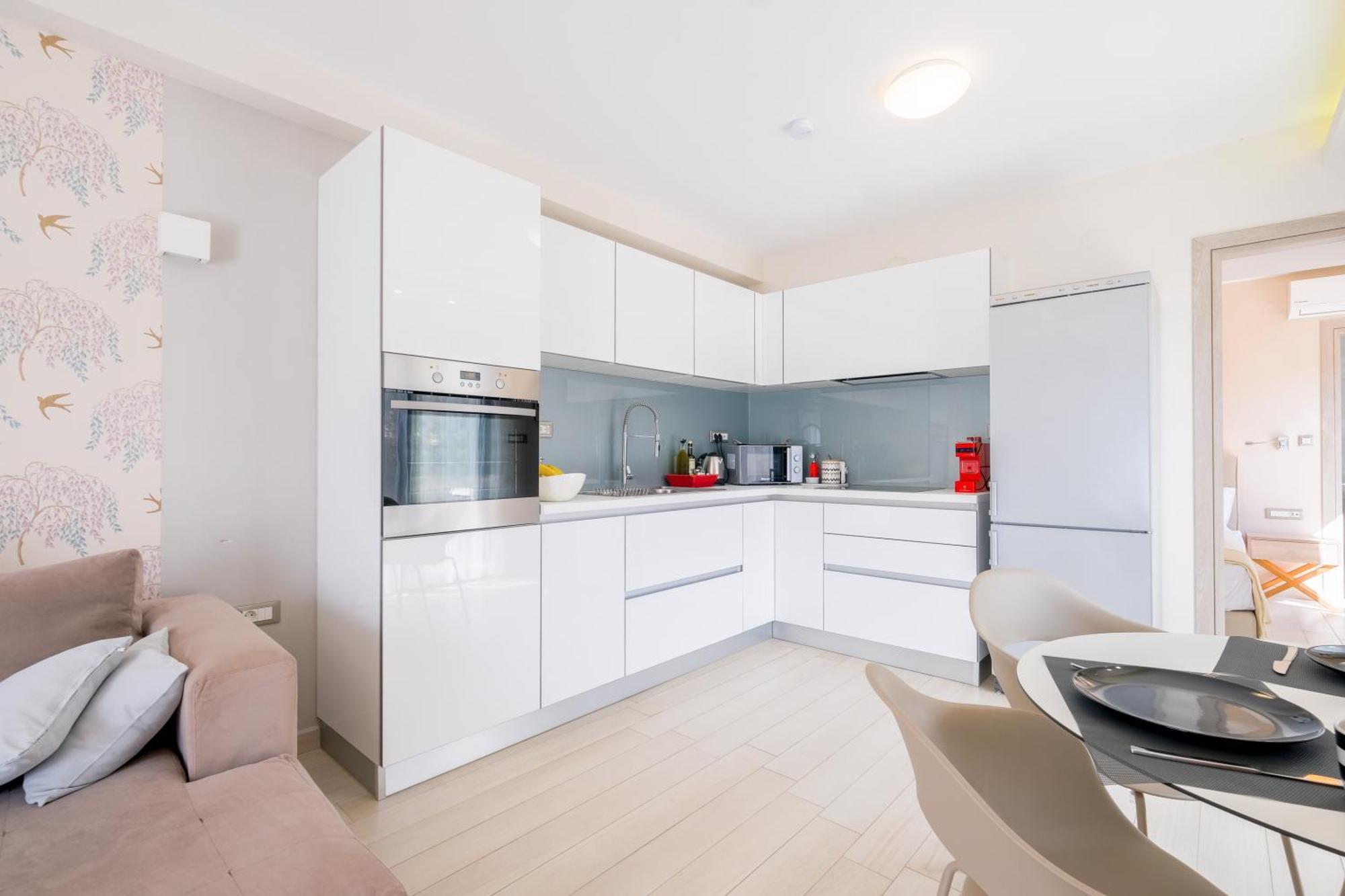 Glaros Casa Verde - Cozy Flat With Garden Near Beach Kato Daratso Esterno foto