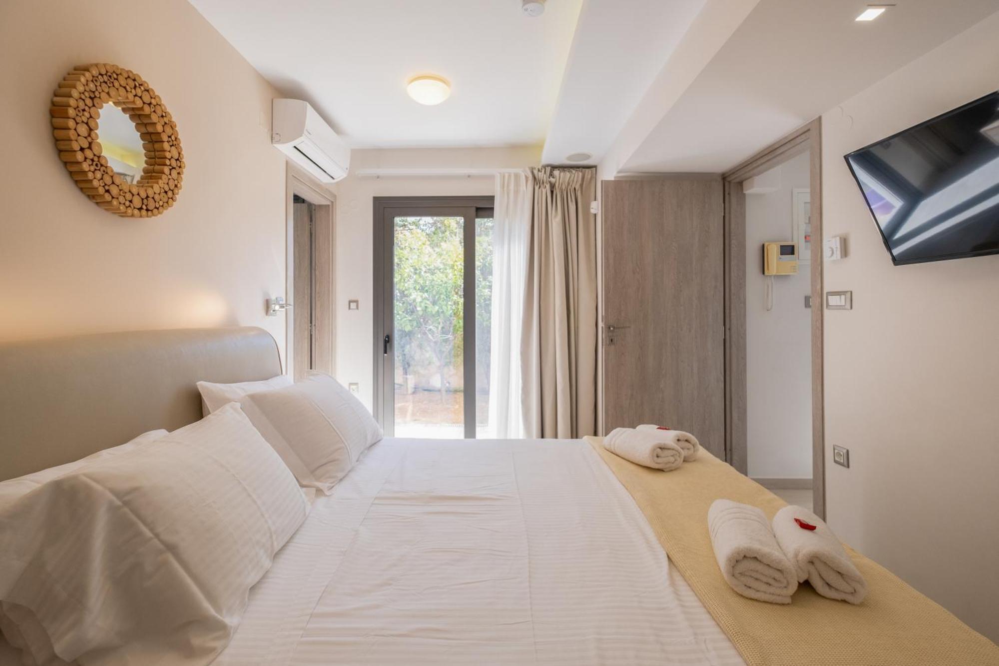 Glaros Casa Verde - Cozy Flat With Garden Near Beach Kato Daratso Esterno foto
