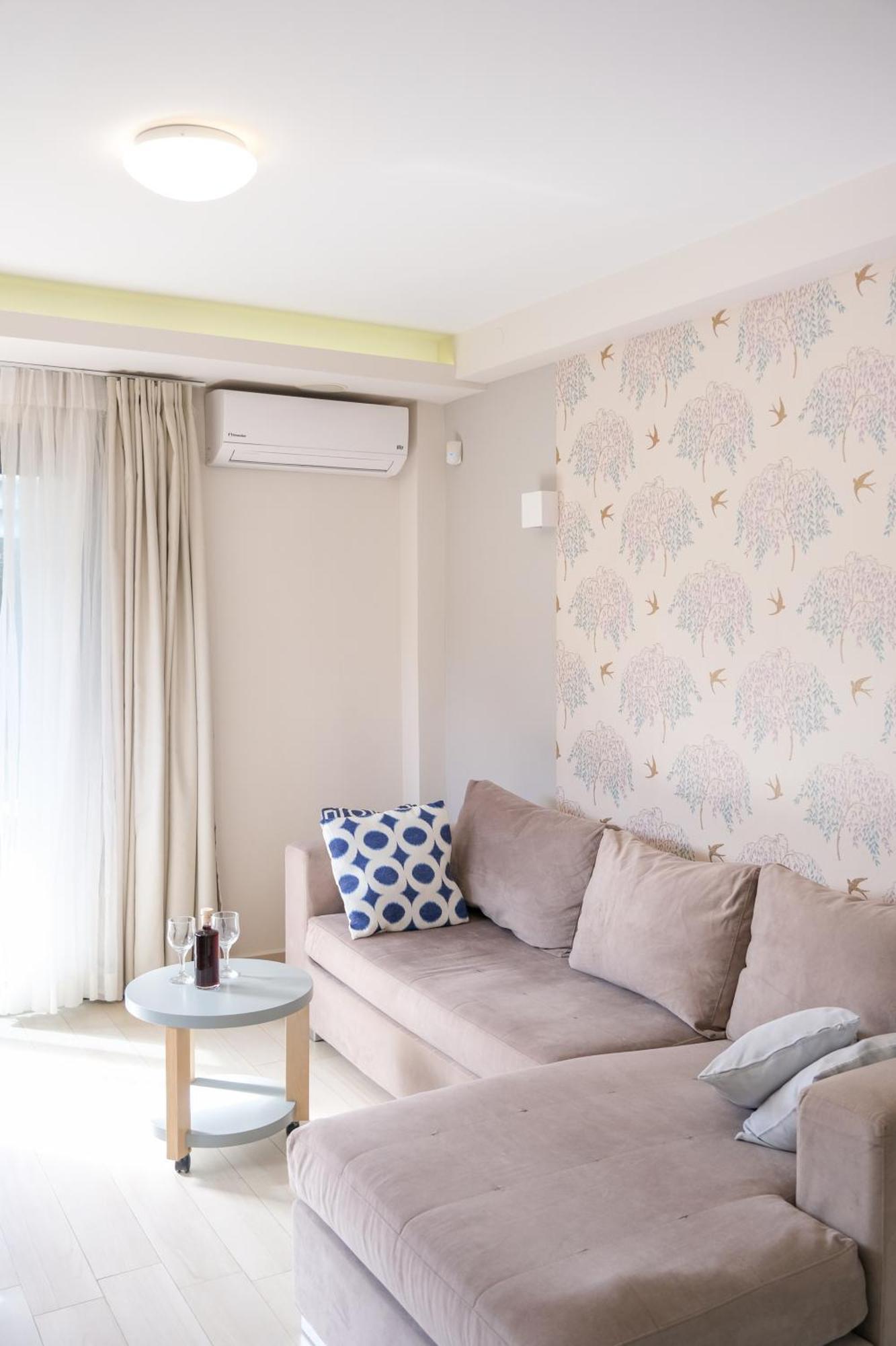 Glaros Casa Verde - Cozy Flat With Garden Near Beach Kato Daratso Esterno foto