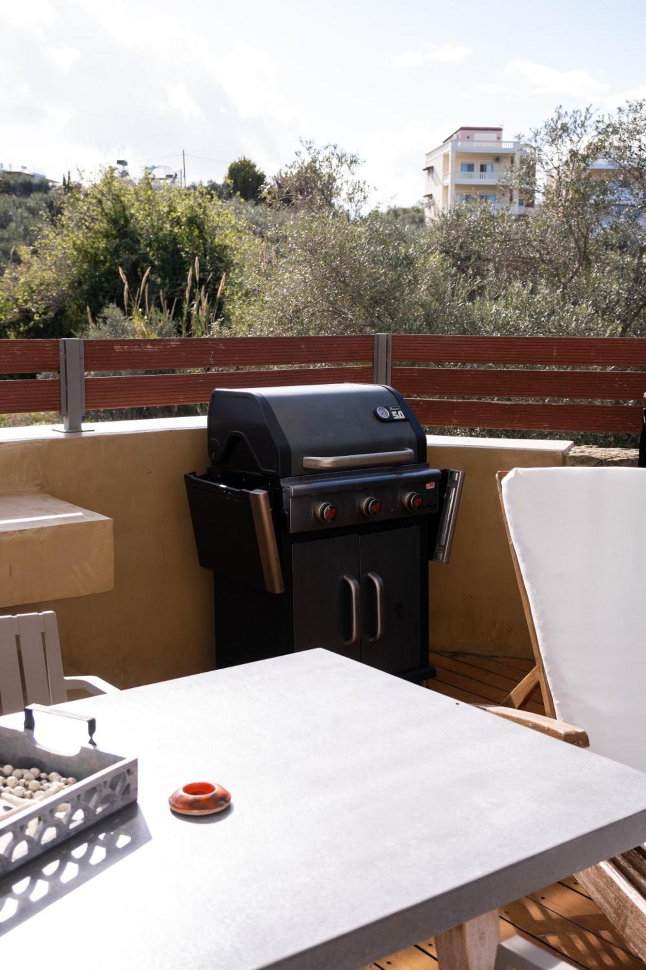 Glaros Casa Verde - Cozy Flat With Garden Near Beach Kato Daratso Esterno foto