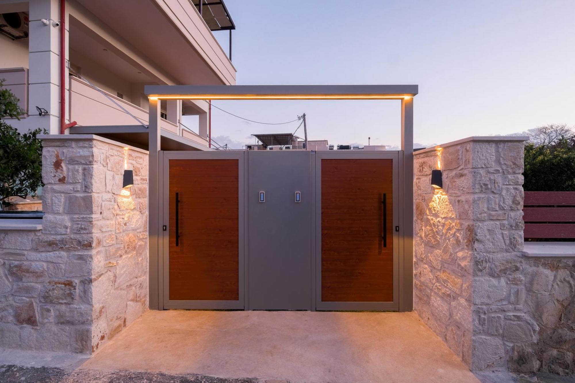 Glaros Casa Verde - Cozy Flat With Garden Near Beach Kato Daratso Esterno foto