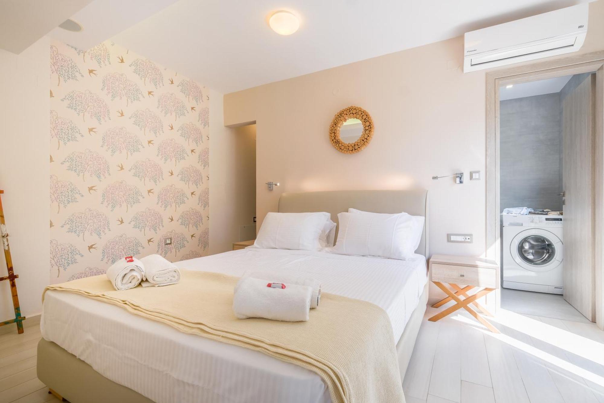 Glaros Casa Verde - Cozy Flat With Garden Near Beach Kato Daratso Esterno foto